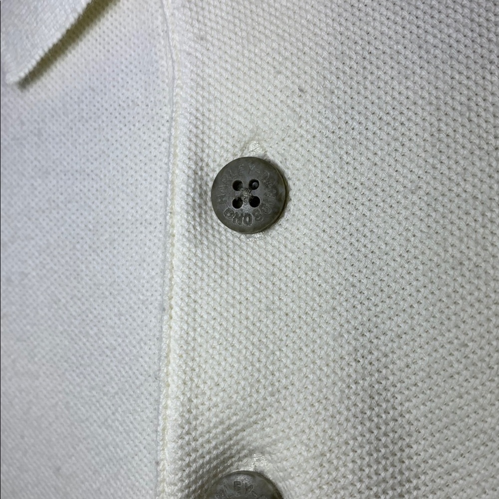 Harley Davidson Men polo Large white short sleeve - Picture 3 of 6